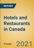Hotels and Restaurants in Canada- Product Image