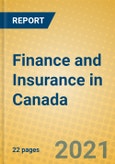 Finance and Insurance in Canada- Product Image