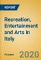 Recreation, Entertainment and Arts in Italy - Product Thumbnail Image