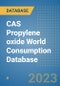 CAS Propylene oxide World Consumption Database - Product Image