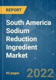 South America Sodium Reduction Ingredient Market - Growth, Trends, COVID-19 Impact, and Forecasts (2022 - 2027)- Product Image
