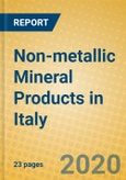 Non-metallic Mineral Products in Italy- Product Image