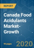 Canada Food Acidulants Market-Growth, Trends and Forecast (2020 - 2025)- Product Image