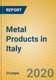 Metal Products in Italy- Product Image