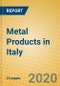 Metal Products in Italy - Product Thumbnail Image