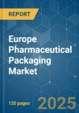 Europe Pharmaceutical Packaging Market - Growth, Trends, COVID-19 Impact, and Forecasts (2022 - 2027)- Product Image