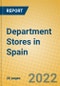 Department Stores in Spain - Product Thumbnail Image