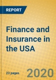 Finance and Insurance in the USA- Product Image