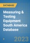 Measuring & Testing Equipment South America Database - Product Thumbnail Image