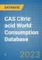 CAS Citric acid World Consumption Database - Product Image