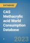 CAS Methacrylic acid World Consumption Database - Product Image