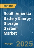 South America Battery Energy Storage System Market - Growth, Trends, and Forecasts (2023-2028)- Product Image