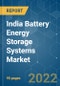 India Battery Energy Storage Systems Market - Growth, Trends, COVID-19 Impact, and Forecasts (2022 - 2027) - Product Image