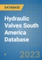 Hydraulic Valves South America Database - Product Image