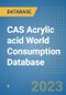 CAS Acrylic acid World Consumption Database - Product Image