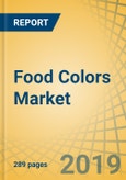 Food Colors Market By Type (Naturals, Synthetic, Nature Identical), Source (Plant, Microorganisms, Animals), Form (Liquid, Powder, Emulsion), Solubility (Water, Oil), Application (Processed Foods, Beverage), And Geography - Global Forecast To 2024- Product Image