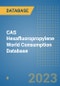 CAS Hexafluoropropylene World Consumption Database - Product Image