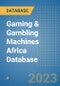 Gaming & Gambling Machines Africa Database - Product Image