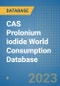 CAS Prolonium iodide World Consumption Database - Product Image