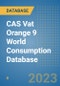 CAS Vat Orange 9 World Consumption Database - Product Image
