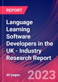 Language Learning Software Developers in the UK - Industry Research Report- Product Image