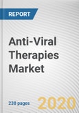 Anti-Viral Therapies Market by Type, Application, and Mechanism of Action: Global Opportunity Analysis and Industry Forecast, 2019-2026- Product Image