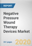 Negative Pressure Wound Therapy Devices Market by Product, Application, and End User: Global Opportunity Analysis and Industry Forecast, 2020-2027- Product Image