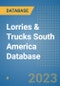 Lorries & Trucks South America Database - Product Image