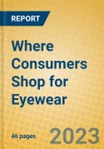 Where Consumers Shop for Eyewear- Product Image