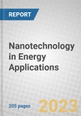 Nanotechnology in Energy Applications- Product Image
