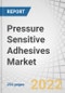 Pressure Sensitive Adhesives Market by Chemistry (Acrylic, Rubber, Silicone), Technology (Water-based, Solvent-based, Hot Melt), Application (Labels, Tapes, Graphics), End-Use Industry (Packaging, Automotive, Healthcare) Region - Global Forecast to 2027 - Product Image