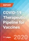 COVID-19 (Novel Coronavirus 19) - Therapeutic Pipeline for Vaccines - 2020 - Product Thumbnail Image