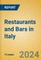 Restaurants and Bars in Italy - Product Image