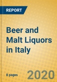Beer and Malt Liquors in Italy- Product Image