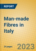 Man-made Fibres in Italy- Product Image