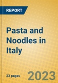 Pasta and Noodles in Italy- Product Image