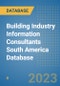 Building Industry Information Consultants South America Database - Product Thumbnail Image