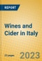 Wines and Cider in Italy - Product Thumbnail Image