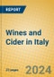 Wines and Cider in Italy - Product Thumbnail Image