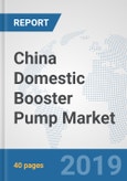 China Domestic Booster Pump Market: Prospects, Trends Analysis, Market Size and Forecasts up to 2024- Product Image