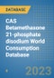 CAS Betamethasone 21-phosphate disodium World Consumption Database - Product Image