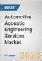 Automotive Acoustic Engineering Services Market by Offering, Software, Application and Vehicle Type: Global Opportunity Analysis and Industry Forecast, 2020-2027 - Product Thumbnail Image