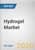 Hydrogel Market by Raw Material Type, Composition, Form, Product and End-User: Global Opportunity Analysis and Industry Forecast 2020-2027- Product Image