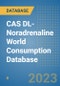 CAS DL-Noradrenaline World Consumption Database - Product Image
