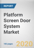 Platform Screen Door System Market by Product Type and Application: Global Opportunity Analysis and Industry Forecast, 2017-2026- Product Image