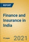Finance and Insurance in India - Product Thumbnail Image