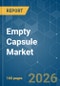 Empty Capsule - Market Share Analysis, Industry Trends & Statistics, Growth Forecasts (2026-2031) - Product Thumbnail Image