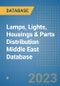 Lamps, Lights, Housings & Parts (Car Aftermarket) Distribution Middle East Database - Product Image