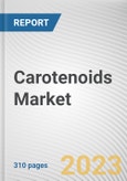 Carotenoids Market By Product (Astaxanthin, Capsanthin, Lutein, Beta-carotene, Lycopene, Others), By Source (Natural, Synthetic), By Application (Animal Feed, Human Food, Dietary Supplement, Others): Global Opportunity Analysis and Industry Forecast, 2021-2031- Product Image