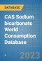 CAS Sodium bicarbonate World Consumption Database - Product Image